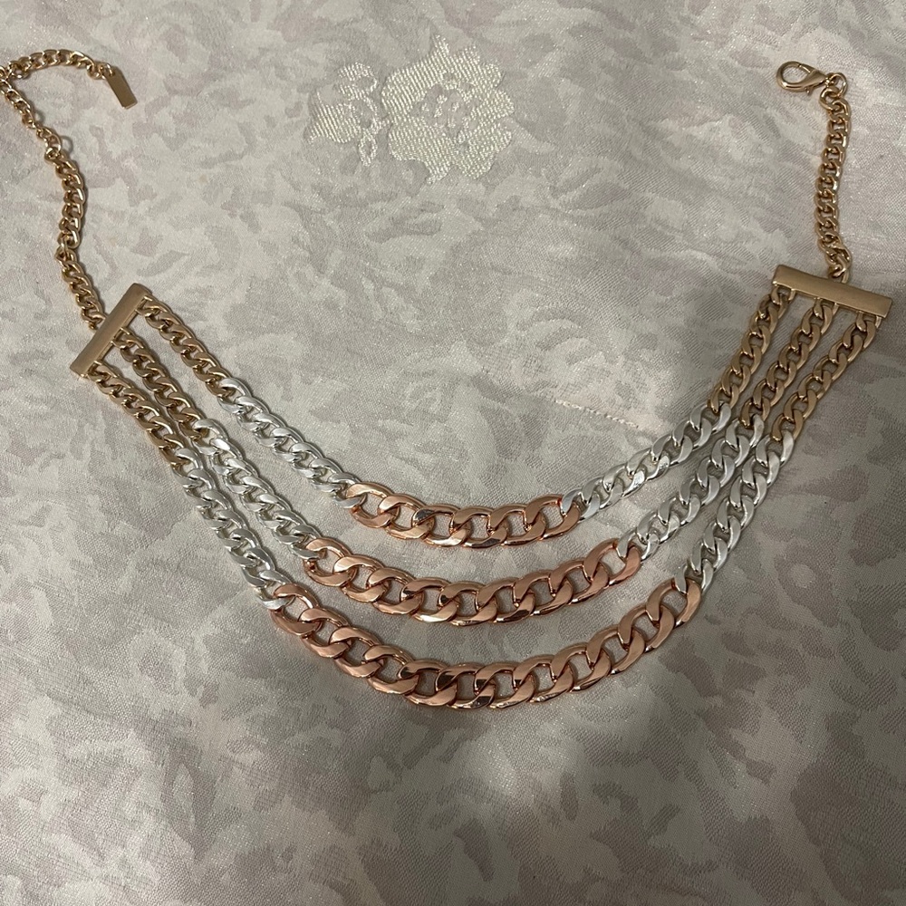 3 chain necklace